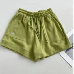 2026 Women's Comfortable Loose Wide-legged Drawstring A Pants Slim Waist Slim Fit Casual Home Versatile Sports Shorts New