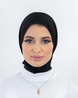 Ready To Wear Full Cover Inner Instant Hijab Premium Quality Jersey Scarf With Tie Back Buttons Muslim Women Turban Caps