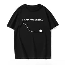 Project Hail Mary “I Had Potential” Ryland Grace Same Style Unisex Shirt 2026 Summer New Fashion Women Vintage Ladies T-shirts