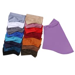 Instant Jersey Hijab Premium Stretch Jersey Headscarf Pre-Sewn Quick Hijab for Muslim Women No Tie Comfortable Hijab for Daily