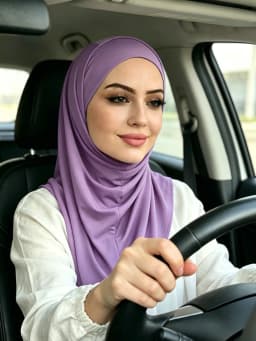 Instant Jersey Hijab Premium Stretch Jersey Headscarf Pre-Sewn Quick Hijab for Muslim Women No Tie Comfortable Hijab for Daily