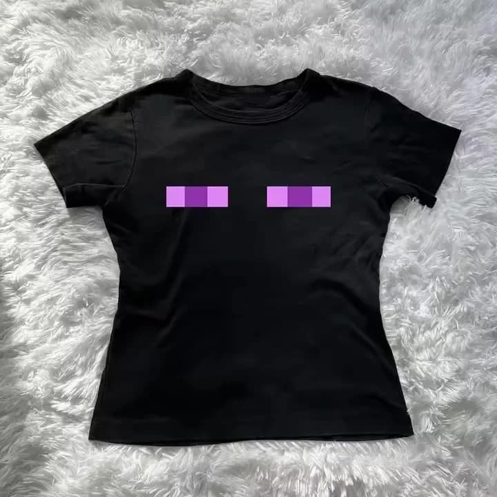 High Street Y2K Fashion Women's Tops Pants Women's Slim Trash Tops Harajuku Goth 90's Clothing Retro Goth Kpop 2000s Tops Emo