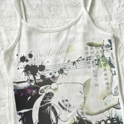 90s Cute Girls Baby Tank Gothic Fairy Tank Tops Y2k girls Baby Tank Summer Vest Sweet Girls Printing Tank Top Women Slim Clothes