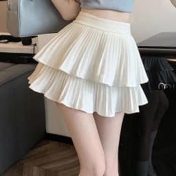 Japanese Y2k Cute Ruffled Plaid Skirt Gothic Punk Rock Subculture Cake Skirts Japanese Preppy Style Casual New Women Mini Skirts