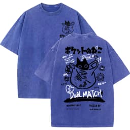 Women Cartoon T-Shirts Vintage Summer Harajuku Kawaii Cat Printed Short Sleeve Tees Couple Streetwear Loose Clothes Cotton Tops