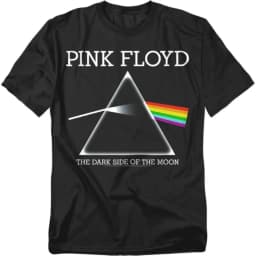 Pink Floyd Dark Side of The Moon Album Rock Music T-Shirt 2026 Summer New Women's Vintage Short Sleeve Casual Retro Style Shirt