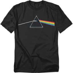 Pink Floyd Dark Side of The Moon Album Rock Music T-Shirt 2026 Summer New Women's Vintage Short Sleeve Casual Retro Style Shirt