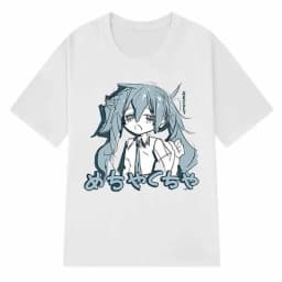 Japanese Y2K Anime Women T-shirt Cotton Loose Streetwear Casual Tees Big Size Short-sleeved Hip-hop Harajuku Tops Women Clothing