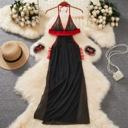 Women's Sexy Mini Dress Lingerie Cosplay Maid Cute Bowknot Lace Hotsweet Casual Dresses Party Club Costume Camisole Mini Dresses