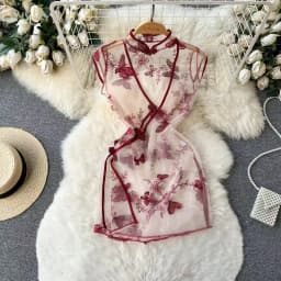 Women's Sexy Mini Dress Lingerie Cosplay Maid Cute Bowknot Lace Hotsweet Casual Dresses Party Club Costume Camisole Mini Dresses