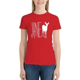 Jane Doe Pink. Life is Strange Cosplay T-Shirt Short sleeve tee tops korean fashion Women clothes