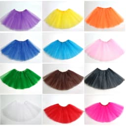 Adults' Fashion Tulle Tutu Skirt Elastic Waist Ballet Tutu Perfect for Party Cosplay