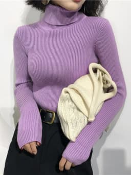 Turtleneck Sweater Womens 2026 Autumn Winter Tops Korean Slim Women Pullover Jumper Knitted Sweater Pull Femme Hiver Truien