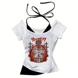Bakugo tshirt teen Pop Culture Classic Psychedelic hip hop kawaii anime tshirt Y2k women Classic Trendy Graphic