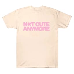 Not Cute Anymore T Shirts Girl Band T-shirt Korean Fashion Summer Women Men Short Sleeve Casual Funny Summer Y2K Tee Tops