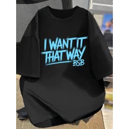 I Want It That Way BSB Backstreet Boys Vintage Music T-Shirt