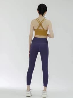 UPF50+ Women Yoga Leggings Hips Lifting Gym Leggings Sport Pants High Waist Fitness Leggings Bubble Butt Workout Running Pants