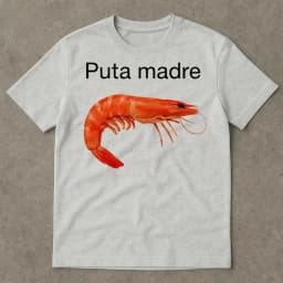 Funny Shrimp Memes, Shrimp-patterned T-shirt Memes, Shrimp, Aggressive, Satirical Viral Memes, and Confused Memes.women Summer