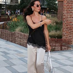 HXAO Lace Asymmetrical Top Women Tanks & Camis Summer 2025 Black Slip Sleeveless Top Ladies y2k Backless Off Shoulder Camisole