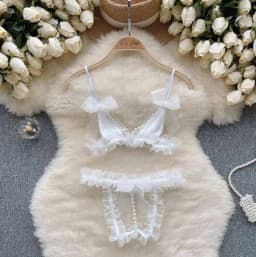 Women Sets Ruffled Apron Shorts Headband Maid Cosplay Costume Rabbit Officer Party Park Performance Sexy Suits Hotsweet Clothes