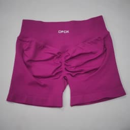 DFDK 2026 New Women Scrunch Butt Yoga Shorts High Waist Hip Lifting Push Up Squat Proof Sports Shorts Gym Workout Running Fitnes