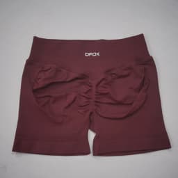DFDK 2026 New Women Scrunch Butt Yoga Shorts High Waist Hip Lifting Push Up Squat Proof Sports Shorts Gym Workout Running Fitnes