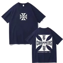 Summer Fashion T Shirt Women Men West Coast Choppers Print T-Shirt Casual Short Sleeve O-Neck Tshirt Vintage Clothing Tee Top