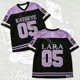 2026 Katseye Concert Unisex Jersey Loose Fashionable Streetwear Yoonchae Lara&Sophia Daniela Fans Tee Summer Men Women T-Shirts