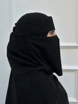 Niqab Short Pinch Eye Breathable Nida Eid Ramadan Wholesale Muslim Women Hijab Saudi Face Cover Veil Niqab