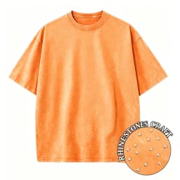 Summer Cotton Washed T-shirt for Women Men Loose O-Neck Oversized Tee Korean Y2k Female Clothes Casual Vintage Short Sleeve Tops