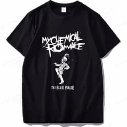 My Chemical Romance T Shirt Women Fashion Cotton T-shirts Cool Hip Hop Men Tshirt Casiual Summer Vintage Anime Unisex Top Tee