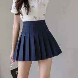 2025 New Vintage Gray Pleated Skirt Women Kawaii High Waist Mini Skirts Korean Fashion School Uniform Harajuku Streetwear Spring