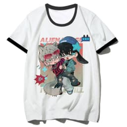 Alien Stage t shirt girl women Vintage korean clothes Digital Pop Culture 2000s t-shirt University Y2k Punk Vintage