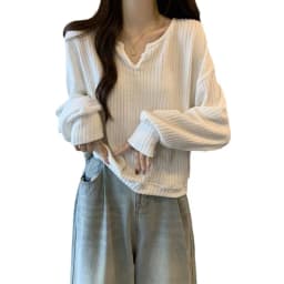 Large size women's clothing spring and autumn new loose and thin European and American style long-sleeved top inside and outside