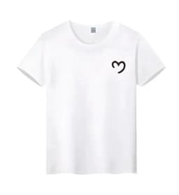 Personalized Side Abstract Letter Printed T-shirt Summer Fashion Men's and Women's Top Casual Daily Personalized Wearing