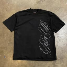 Personalized Side Abstract Letter Printed T-shirt Summer Fashion Men's and Women's Top Casual Daily Personalized Wearing