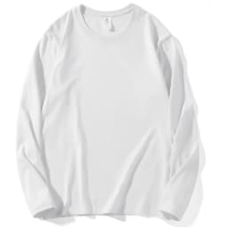 2026 Autumn Women Leisure Cotton Daily Long Sleeve Tops Lady Versatile Round Neck Baggy Clothes Female Concise Solid T-shirts