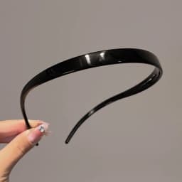 Trendy Sunglasses Frame Shape Acrylic Hairbands For Women Toothed Headband Anti-slip Hair Hoop Fashion Hairwear Accessories