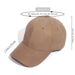 Solid Suede Baseball Caps Men Women Snapback Cap Cheap High Quality Solid Hats Yellow Green Khaki Hat