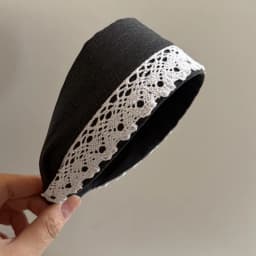 French Fabric Wide-brimmed Lace Headband New Face Wash Makeup Hairpin Holiday Gifts Haar Accessoires Women Diademas