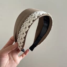French Fabric Wide-brimmed Lace Headband New Face Wash Makeup Hairpin Holiday Gifts Haar Accessoires Women Diademas