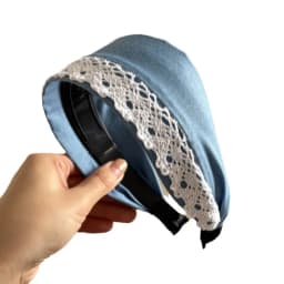 French Fabric Wide-brimmed Lace Headband New Face Wash Makeup Hairpin Holiday Gifts Haar Accessoires Women Diademas