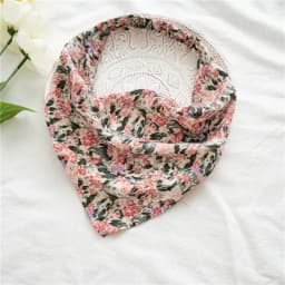 Women's Bandana Vintage Bohemia Women Bandana Hair Band Scarf Print Vintage Triangle Turban Elastic Headband for Lady Head Scarf