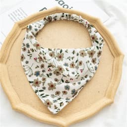 Women's Bandana Vintage Bohemia Women Bandana Hair Band Scarf Print Vintage Triangle Turban Elastic Headband for Lady Head Scarf