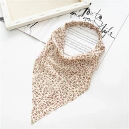 Women's Bandana Vintage Bohemia Women Bandana Hair Band Scarf Print Vintage Triangle Turban Elastic Headband for Lady Head Scarf