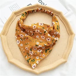 Women's Bandana Vintage Bohemia Women Bandana Hair Band Scarf Print Vintage Triangle Turban Elastic Headband for Lady Head Scarf