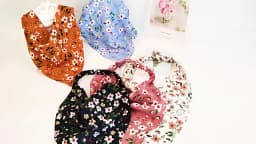 Women's Bandana Vintage Bohemia Women Bandana Hair Band Scarf Print Vintage Triangle Turban Elastic Headband for Lady Head Scarf