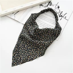 Women's Bandana Vintage Bohemia Women Bandana Hair Band Scarf Print Vintage Triangle Turban Elastic Headband for Lady Head Scarf