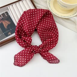 Fashion Printing Silk Small Square Scarf Summer Scarf Women's Versatile Small Scarf Head Band Hair Accessories