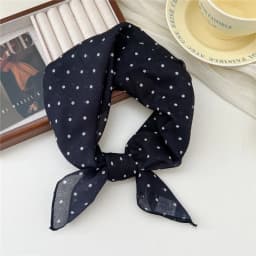 Fashion Printing Silk Small Square Scarf Summer Scarf Women's Versatile Small Scarf Head Band Hair Accessories